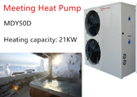 21KW Air Source Heat Pump Water Heaters For Swimming / Spa / Sauna Pool Heater